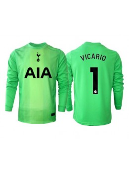 Tottenham Hotspur Guglielmo Vicario #1 Målvakt Replika Hemmakläder 2025-26 Långärmad